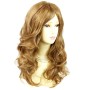 Wonderful wavy Long Golden Blonde mix Heat Resistant Ladies Wigs Hair UK